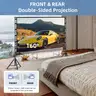 Projector Screen and StandTowond 150&#x22; Indoor Outdoor