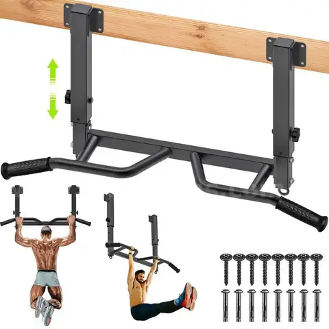 SELEWARE Adjustable Joist-Mounted Pull Up Bar