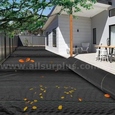 6.5FTx330FT 3.2oz Heavy Duty Weed Barrier Landscape Fabric