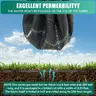 6.5FTx330FT 3.2oz Heavy Duty Weed Barrier Landscape Fabric