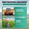 6.5FTx330FT 3.2oz Heavy Duty Weed Barrier Landscape Fabric