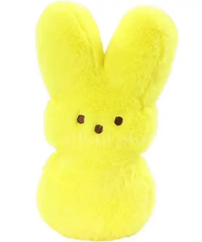 Peeps Bunny Plush Yellow