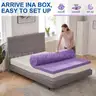 SINWEEK 2 Inch Gel Memory Foam Mattress Topper Ventilated
