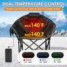 Suteck Heated Camping Chair Oversized Outdoor Portable