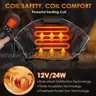 Suteck Heated Camping Chair Oversized Outdoor Portable
