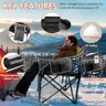 Suteck Heated Camping Chair Oversized Outdoor Portable