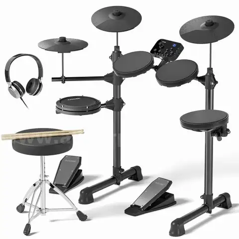 AODSK Electric Drum Set for Beginner Kids with 150 Sounds