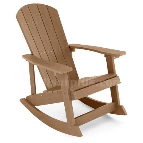 YEFU Adirondack Outdoor Patio Rocking Chair