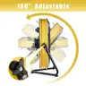 HiCFM 6300 CFM 20&#x22; Heavy Duty Shroud Fan with IP44