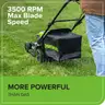 Greenworks 60V 17&#x22; Brushless Lawn Mower 4.0Ah