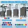Flight Knight Luggage Sets TSA Lock Silent Double Spinner