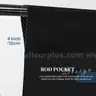 4 Panel Black Ceiling Drapes - Premium Polyester Ceiling