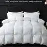 ELNIDO QUEEN Feather Comforter Oversized King Size Filled