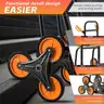 Stair Climbing Hand Truck 440lbHeavy Duty Dolly Cart for