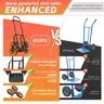 Stair Climbing Hand Truck 440lbHeavy Duty Dolly Cart for