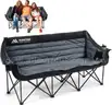 Huskfirm 3 Person Camping Chairs Folding Double Camping
