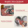 SERISSA 5ft x 7ft Washable Large Boho Area Rug