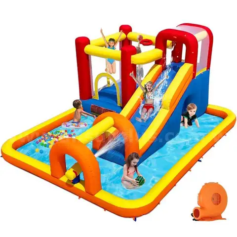 Baralir Inflatable Bounce House Water Park