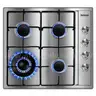 Karinear 24 Inch Gas Cooktop Gas Stove 4 Burners Built-in