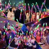 OLUPP 124 PCS Glow Sticks Foam Glow Sticks Foam Light up
