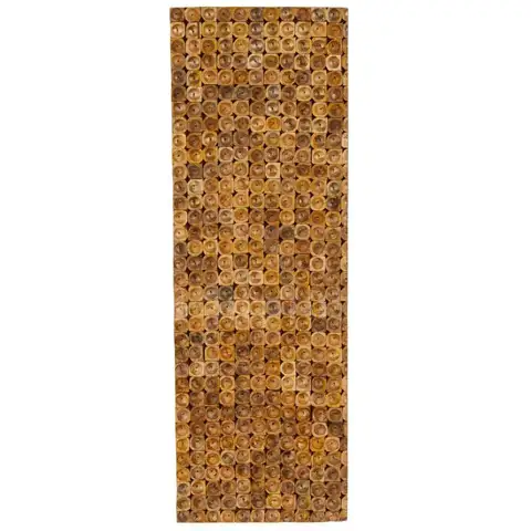 Deco 79 Mango Wood Abstract Handmade Home Wall Decor