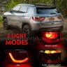 Huray Left Outer Tail Light Fit for Jeep Compass 2017-2021