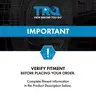 TRQ Air Conditioning A/C Condenser Compatible