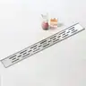 Linear Shower Drain Shower Drain with Bar Pattern Grate