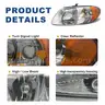 AS 2001-2007 Dodge Caravan Headlight Assembly for 01-07