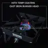 COOKAMP High Pressure Gas Cooker Outdoor Propane Burner