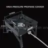 COOKAMP High Pressure Gas Cooker Outdoor Propane Burner