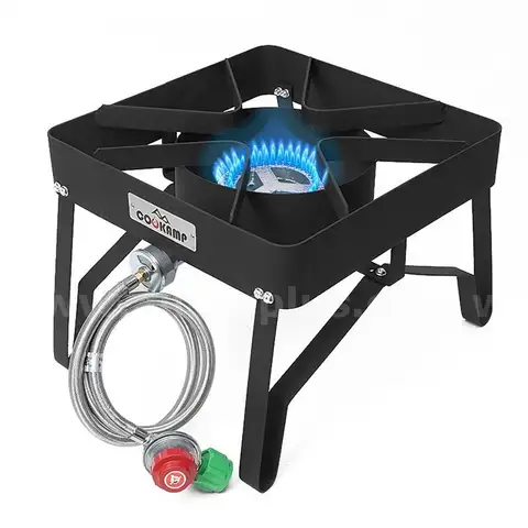 COOKAMP High Pressure Gas Cooker Outdoor Propane Burner