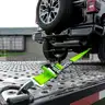 VULCAN Complete Axle Strap Tie Down Kit with Snap Hook