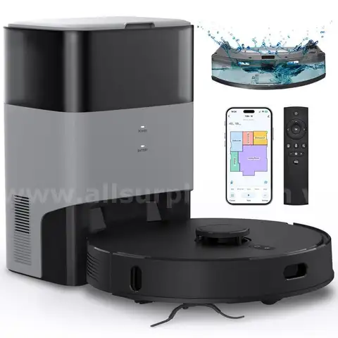 FIXR Robot Vacuum and Mop Combo Self-Emptying 60-Day