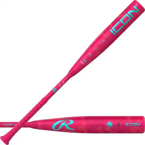 Rawlings 2025 ICON Baseball Bat USSSA -5 Drop Electric