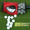 HOW TRUE Golf Ball Retriever Portable Shag Bag Golf Ball Pick Up