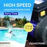 AQUASTRONG In/Above Ground Pool Pump, High Flow