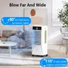 JRD Evaporative Air Cooler with Remote 12H Timer Auto-Off