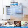 JRD Evaporative Air Cooler with Remote 12H Timer Auto-Off