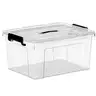 Cetomo Storage Bins on Handle Storage Box Plastic Tote