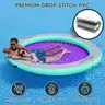 AWEMUFA 8ft Water Hammock 8 inches Thick Round Float Ring