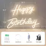 40&#x22;/23&#x22; Happy Birthday Neon Sign Large - Happy Birthday