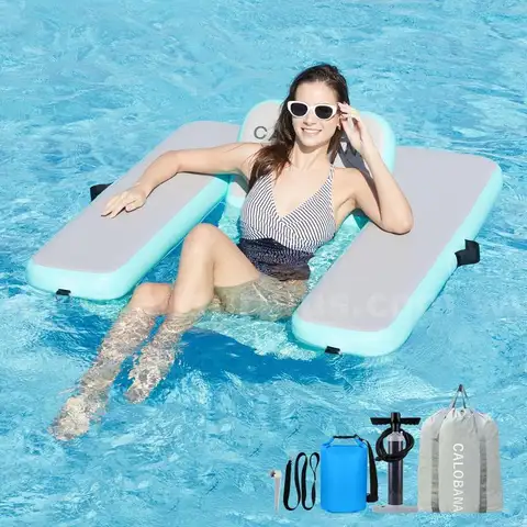 CALOBANA Inflatable Floating Chair Pool Float