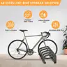 Ultrawall Bike Storage Rack for Garage, 5 Bikes Floor Bike