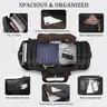 Gonex Canvas Duffle Bag for Travel 60L Expandable Duffel