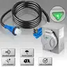 Gloppers 50 Amp Generator Cord and Power Inlet Box 50FT