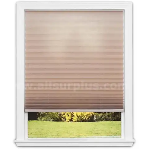 Redi Shade No Tools, Easy Lift Trim-at-Home Cordless Pleated Blinds
