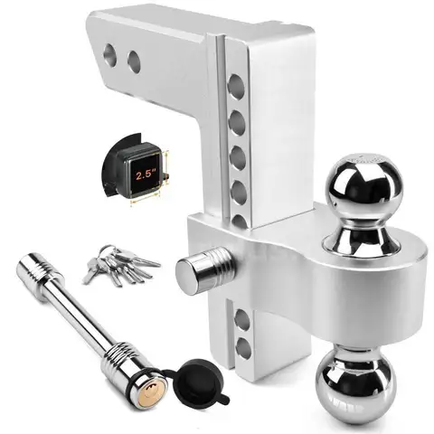Adjustable Trailer Hitch-Drop Hitch Fits 2.5&#x22; Receiver