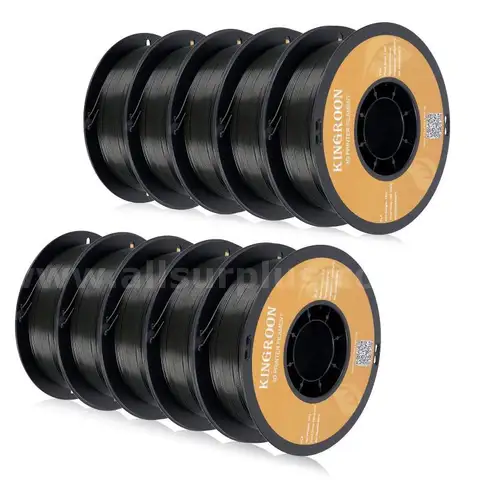 Kingroon PLA 3D Printer Filament 10 Rolls Dimensional