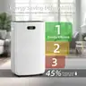 5000 Sq.Ft 80 Pint Dehumidifier for Basements and